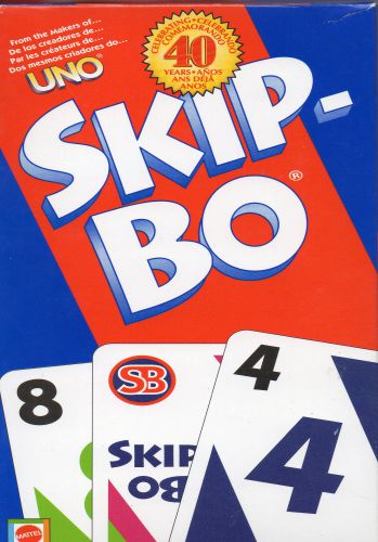 UNO- Skip Bo Flash Cards